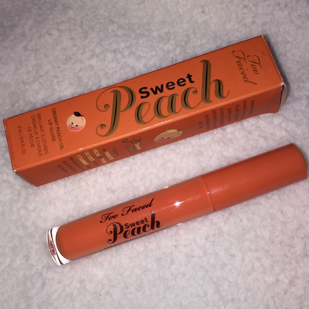 ❗️ Traded❗️Too Faced Sweet Peach Lip Gloss